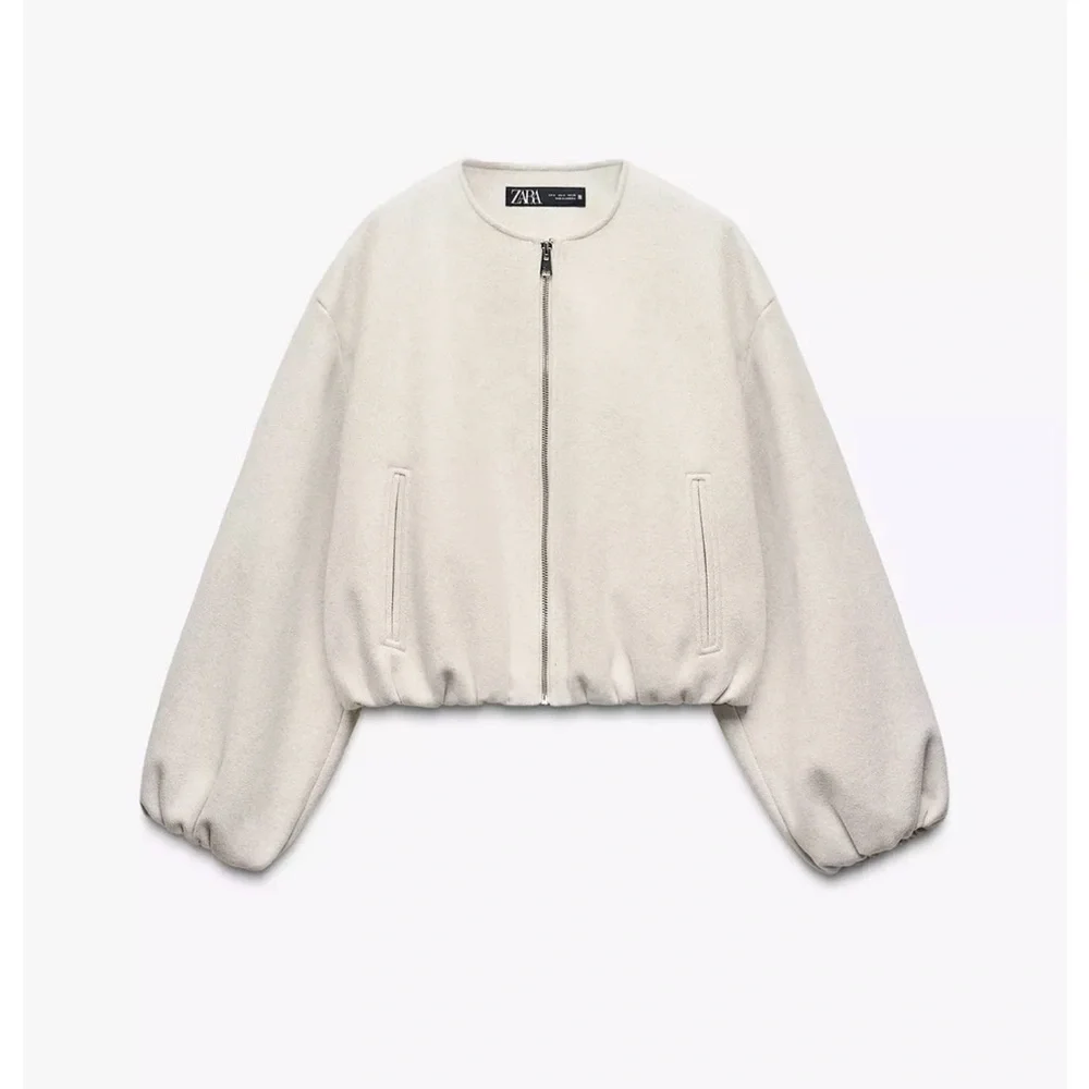 Zara soft bomber jacket - Picture 1 of 3